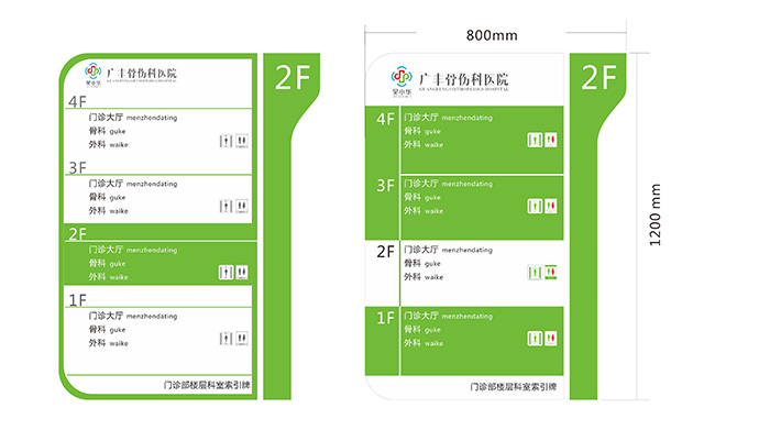 醫(yī)院VI導(dǎo)向設(shè)計_醫(yī)博傳人